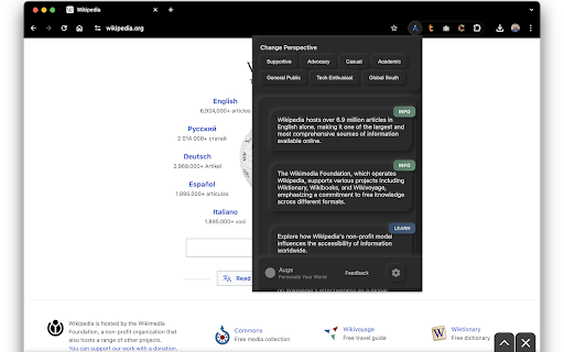 Augs  from Chrome web store to be run with OffiDocs Chromium online