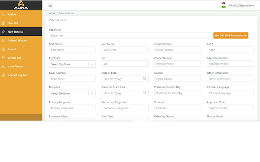 Aura Care Navigator  from Chrome web store to be run with OffiDocs Chromium online