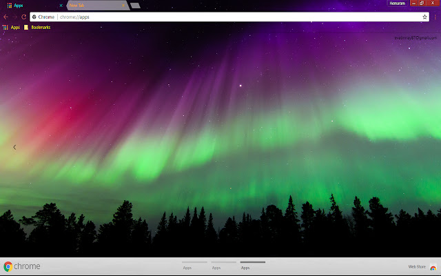 Aurora Borealis Norway Sky Stars  from Chrome web store to be run with OffiDocs Chromium online