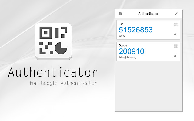 Authenticator  from Chrome web store to be run with OffiDocs Chromium online