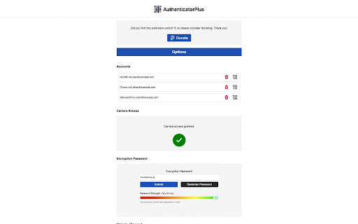 AuthenticatorPlus from Chrome web store to be run with OffiDocs Chromium online AuthenticatorPlus from Chrome web store to be run with OffiDocs Chromium online