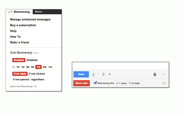Auto Boomerang by Siege Media  from Chrome web store to be run with OffiDocs Chromium online