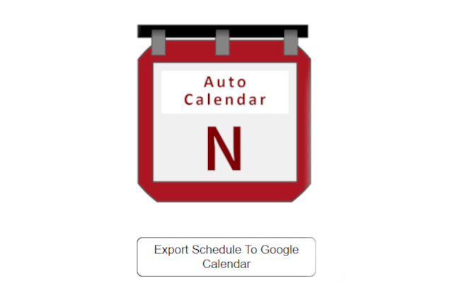 Auto Calendar for NEU Banner  from Chrome web store to be run with OffiDocs Chromium online