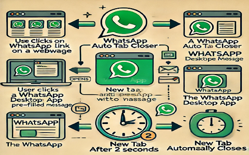 Auto Close WhatsApp Tabs  from Chrome web store to be run with OffiDocs Chromium online
