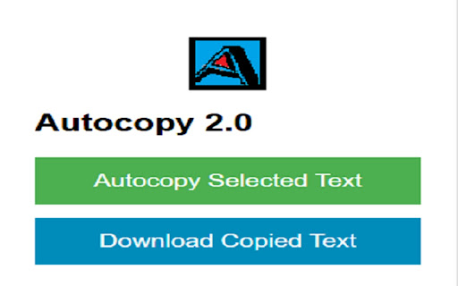 Autocopy 2.0  from Chrome web store to be run with OffiDocs Chromium online