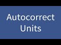 Autocorrect Units  from Chrome web store to be run with OffiDocs Chromium online