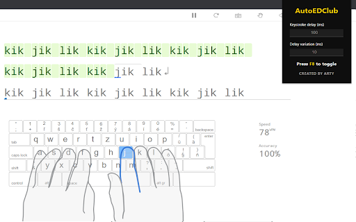 AutoEDClub  from Chrome web store to be run with OffiDocs Chromium online