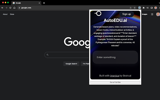AutoEDU  from Chrome web store to be run with OffiDocs Chromium online