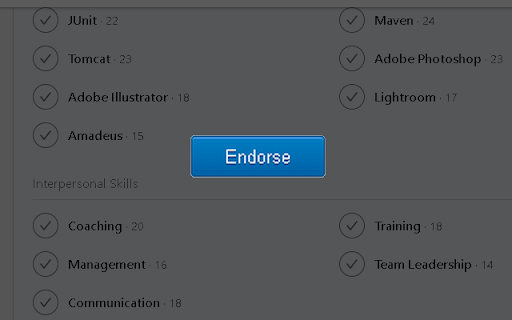 AutoEndorse  from Chrome web store to be run with OffiDocs Chromium online