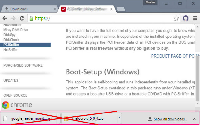Autohide Downloads Bar  from Chrome web store to be run with OffiDocs Chromium online