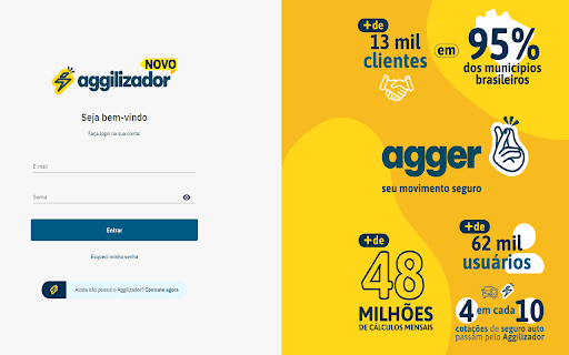 Auto login Agilize  from Chrome web store to be run with OffiDocs Chromium online