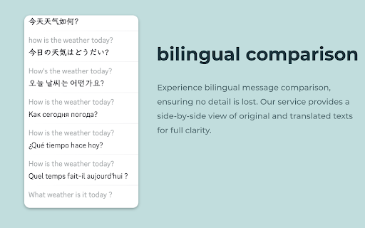 Automatic Whatsapp ™ Translator from Chrome web store to be run with OffiDocs Chromium online Automatic Whatsapp ™ Translator from Chrome web store to be run with OffiDocs Chromium online