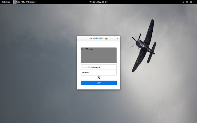 Auto MMU Wifi Login  from Chrome web store to be run with OffiDocs Chromium online