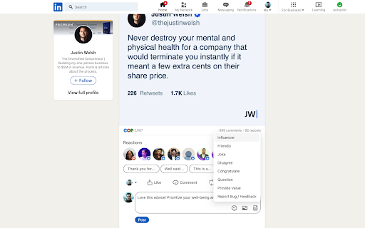Autopilot for LinkedIn  from Chrome web store to be run with OffiDocs Chromium online