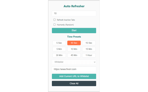 Auto Referesher  from Chrome web store to be run with OffiDocs Chromium online