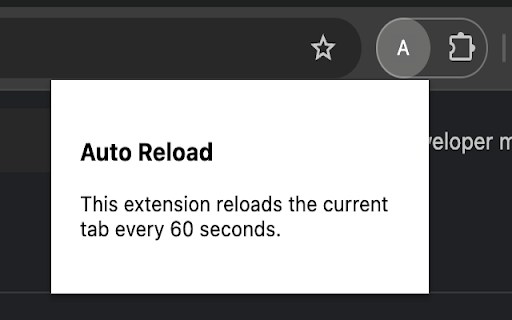 AutoRefresh+  from Chrome web store to be run with OffiDocs Chromium online