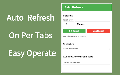 Auto Refresh/Reload Page  from Chrome web store to be run with OffiDocs Chromium online