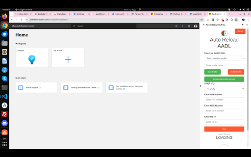 Auto Reload AADL  from Chrome web store to be run with OffiDocs Chromium online