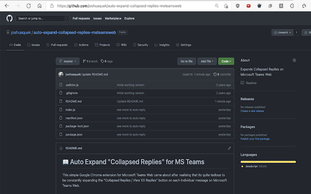 Auto Replies Expander for MS Teams Web  from Chrome web store to be run with OffiDocs Chromium online