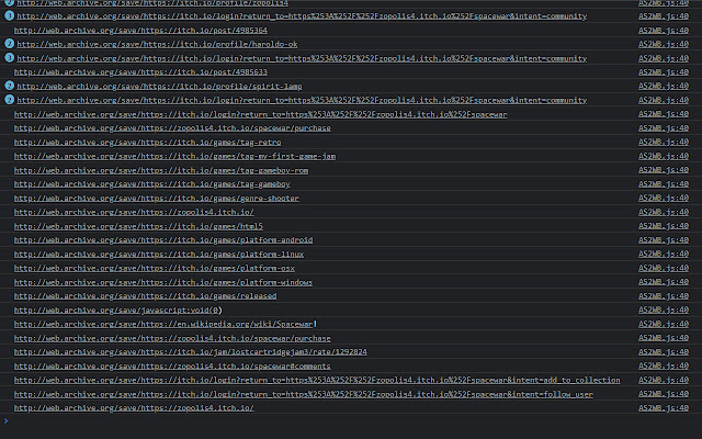 AutoSave to Wayback Machine  from Chrome web store to be run with OffiDocs Chromium online