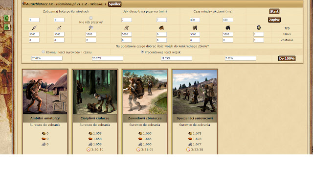Autoscavange FK TribalWars  from Chrome web store to be run with OffiDocs Chromium online