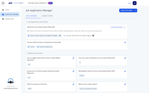 AutoSubmit.ai  from Chrome web store to be run with OffiDocs Chromium online