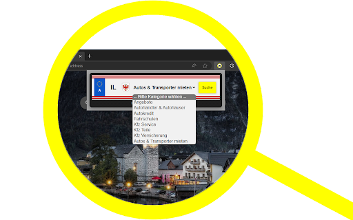 Autosuche  from Chrome web store to be run with OffiDocs Chromium online