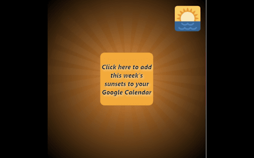 Auto Sunset  from Chrome web store to be run with OffiDocs Chromium online