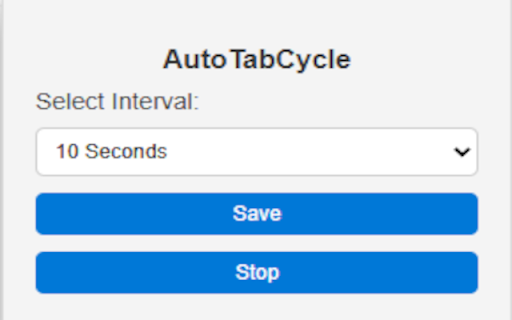 AutoTabCycler  from Chrome web store to be run with OffiDocs Chromium online