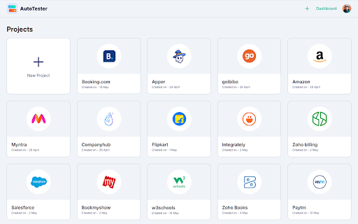 AutoTester  from Chrome web store to be run with OffiDocs Chromium online