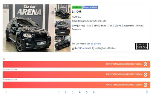AutoTraderRemoveAds  from Chrome web store to be run with OffiDocs Chromium online