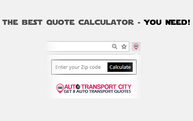 Auto Transport Quote Calculator  from Chrome web store to be run with OffiDocs Chromium online