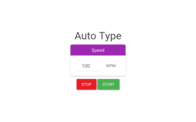 Auto Type  from Chrome web store to be run with OffiDocs Chromium online