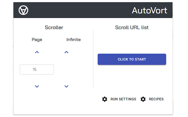 AutoVort  from Chrome web store to be run with OffiDocs Chromium online