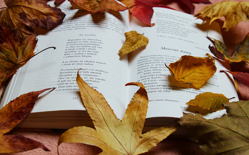 Autumn comes in every poem  from Chrome web store to be run with OffiDocs Chromium online