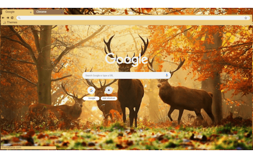Autumn Fall Deers2  from Chrome web store to be run with OffiDocs Chromium online