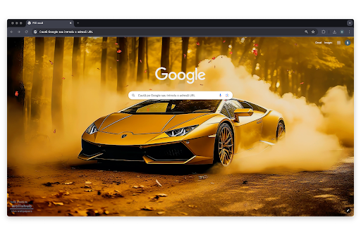 Autumn Forest Drift on a Lamborghini (Live Wallpaper)  from Chrome web store to be run with OffiDocs Chromium online