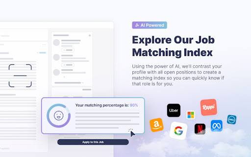 Ava: AI Powered Job Search by Athyna  from Chrome web store to be run with OffiDocs Chromium online