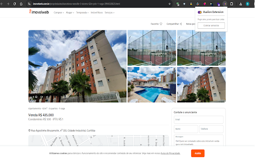 Avalion Extension  from Chrome web store to be run with OffiDocs Chromium online