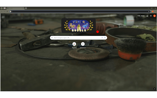 A Variety of Tools at a Workshop  from Chrome web store to be run with OffiDocs Chromium online