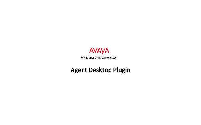 AvayaDesktopAgent  from Chrome web store to be run with OffiDocs Chromium online