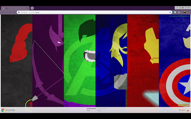 Avengers Art 1600x800px  from Chrome web store to be run with OffiDocs Chromium online