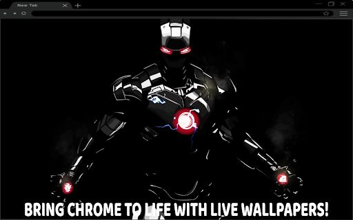 Avengers Black Iron Man Live Wallpaper  from Chrome web store to be run with OffiDocs Chromium online