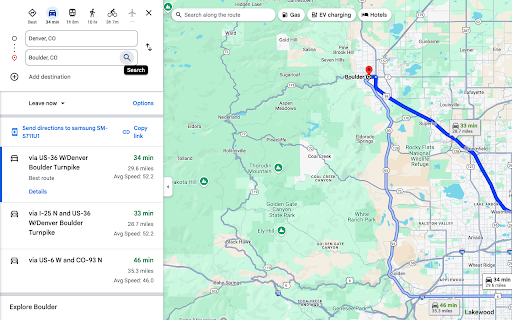 Average Speed Google Maps  from Chrome web store to be run with OffiDocs Chromium online