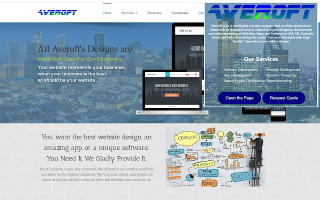 Averoft  from Chrome web store to be run with OffiDocs Chromium online