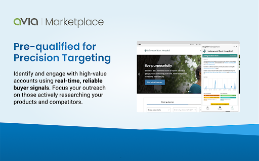 AVIA Buyer Intelligence  from Chrome web store to be run with OffiDocs Chromium online