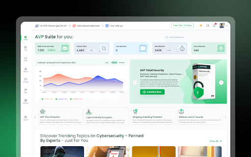 AVP Online Security  Privacy  from Chrome web store to be run with OffiDocs Chromium online