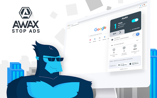 AWAX  from Chrome web store to be run with OffiDocs Chromium online