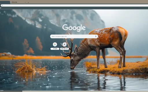 A wild deer standing gracefully  from Chrome web store to be run with OffiDocs Chromium online