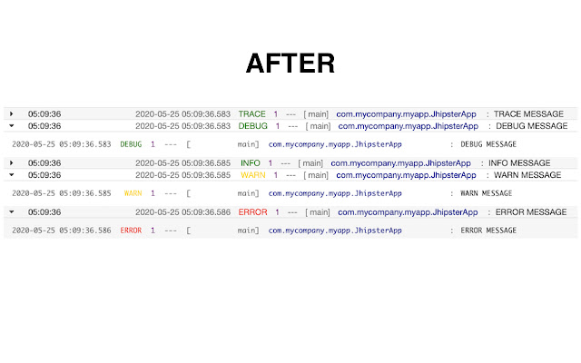 AWS CloudWatch ANSI colors  from Chrome web store to be run with OffiDocs Chromium online